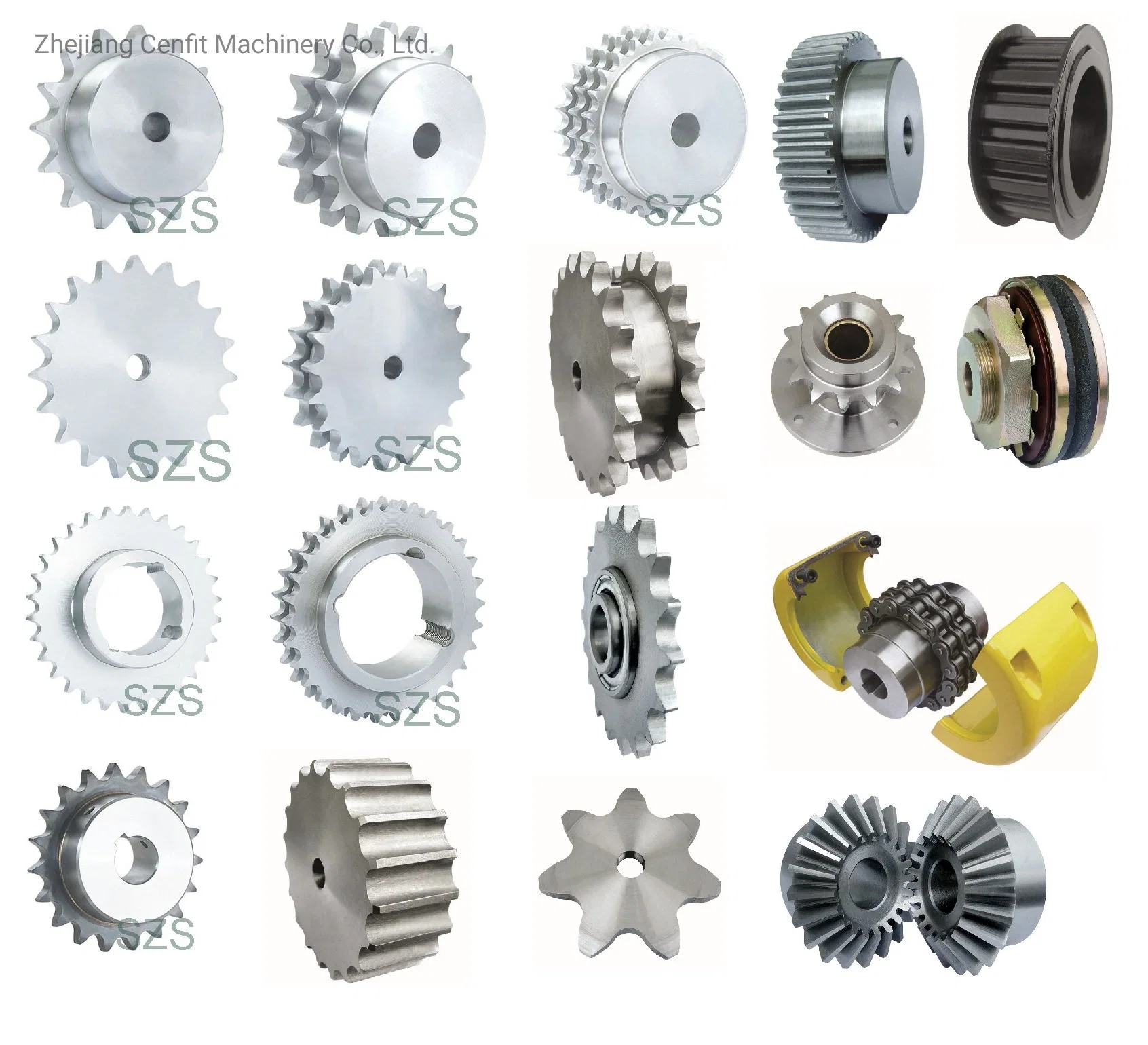 Idler Sprocket: Ball Bearing, Plate Wheel, ID06A, ID08A, ID10A, ID12A, ID16A, ID20A(Standard Europen, ANSI Standard or made to drawing) transmisson part 10% off