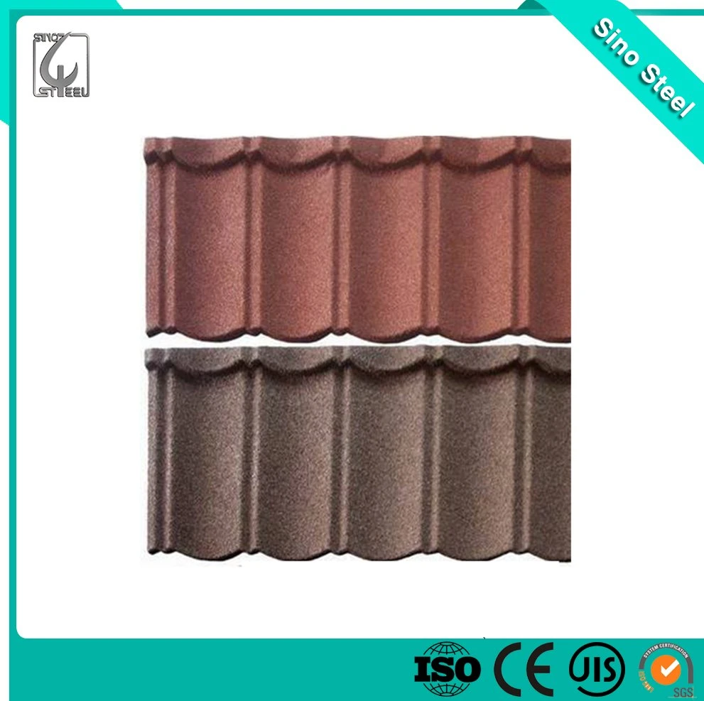 Classical/Roman/Shingle Stone Metal Color Coated Roof Tile with High quality/High cost performance 