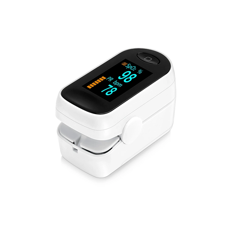 Four Direction Display Digital Handheld SpO2 Fingertip Pulse Oximeter Blood Oxygen Saturation Monitor