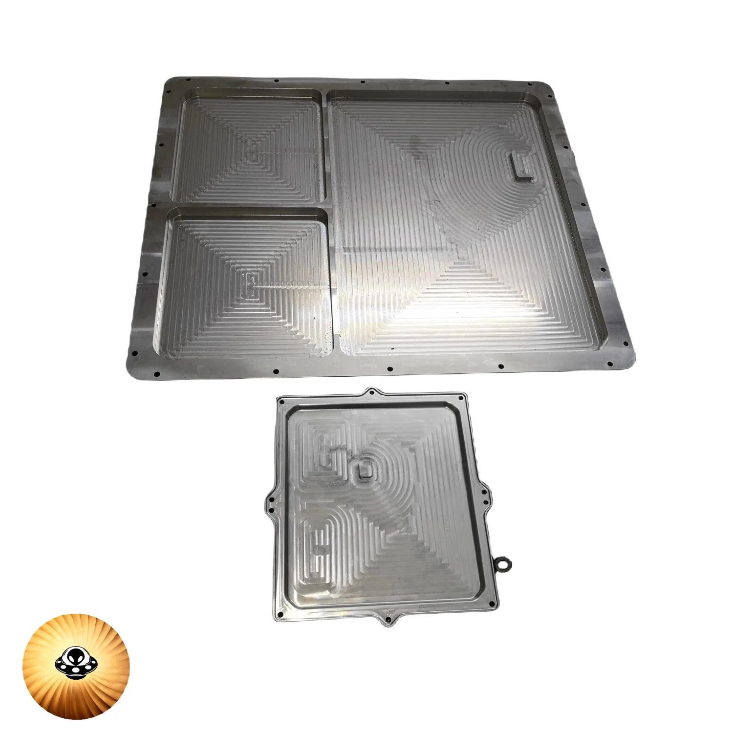 OEM / ODM CNC Aluminium Box Cover Präzisions-Bearbeitungskammer Top Cover