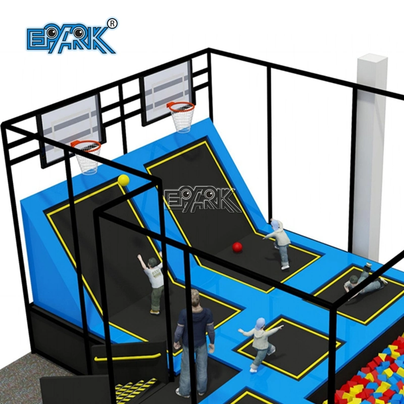 Indoor Trampoline Gym Jumping Bed Indoor Trampoline Vitality Games for Children and Teenager