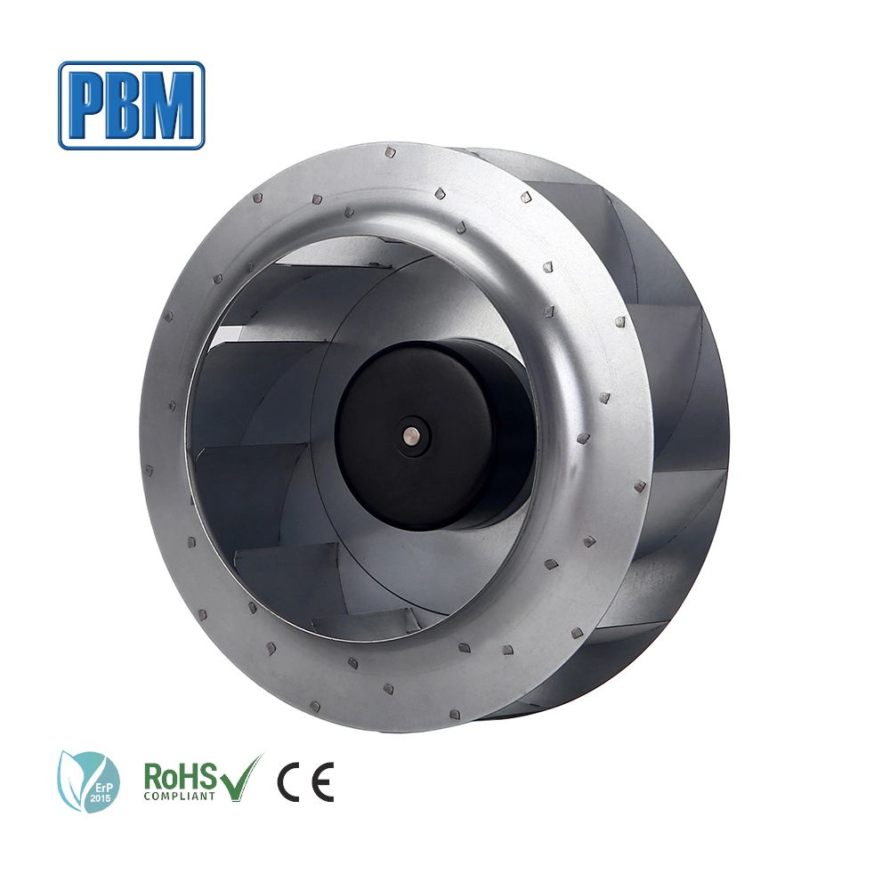 250mm Galvanized Sheet Steel Centrifugal Fan Impeller