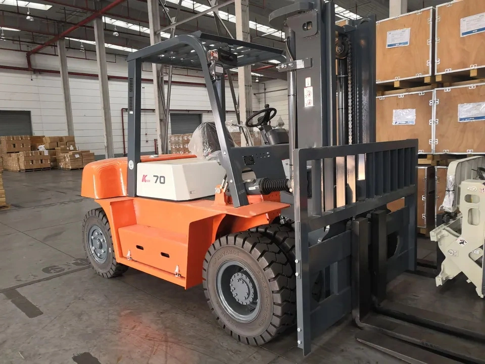 Good Brand Heli Cpcd70 Forklift 7ton Capacity with Side Shift Hydraulic System