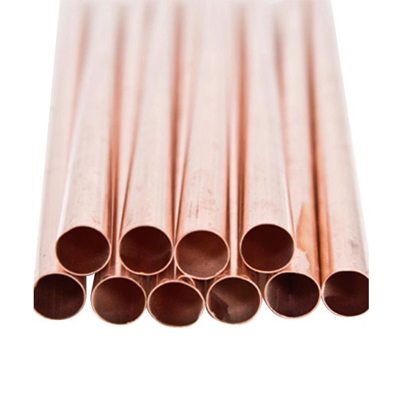 99,9 % C1100 C12200 tuyau en cuivre /tuyau en laiton/cuivre tube/tube en laiton/tuyau souple transparent/tuyau droit/tuyau en cuivre pour climatisation