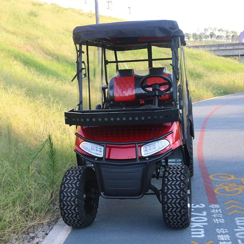 Carrinho de golfe com bateria de lítio de 48 Volts e design personalizado/utilizado Carros de golfe alimentados a gás