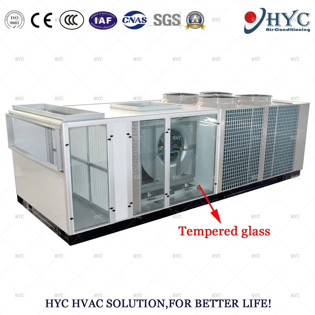 30ton Industry Workshop Install Packaged Rooftop Air Conditioner