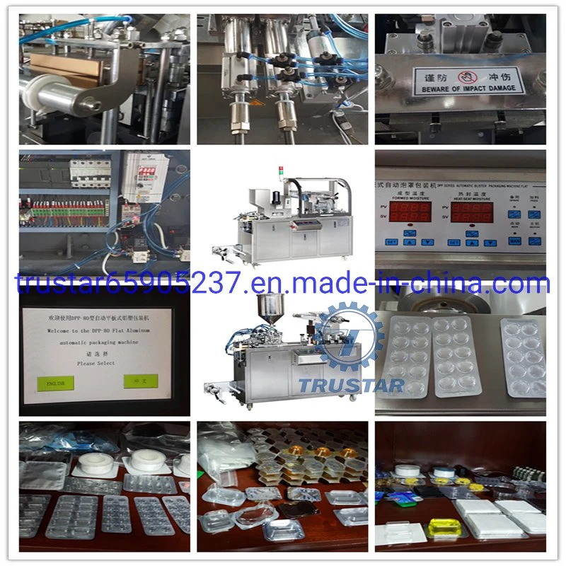 Automatic Pharmaceutical Pill Soft Gel Capsule Tablet Blister Packing Machine