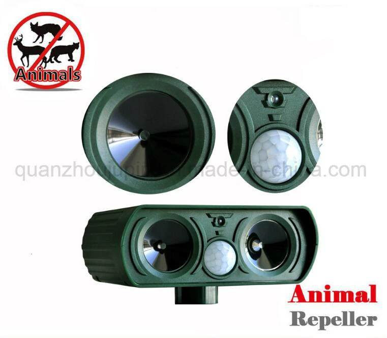 OEM New Product Outdoor Solar Ultrasound Animal Repeller