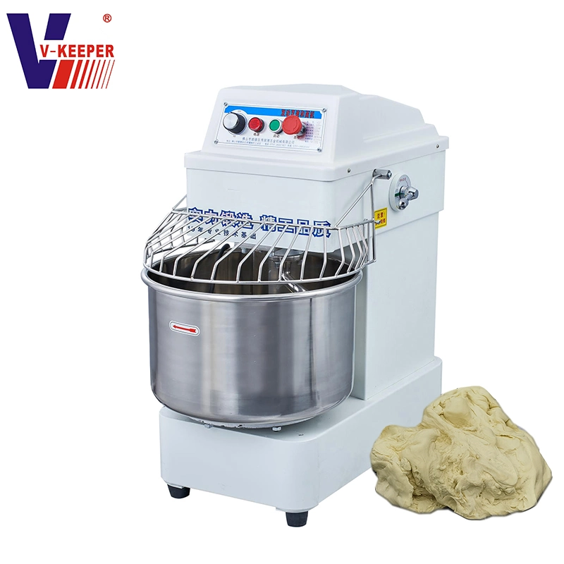 Factory Price Dough Mixing Machine 30L Spiral Mixer Bakery Equipment High Efficiency