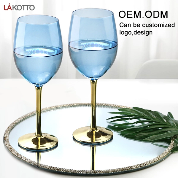 New Lakotto Rectangular Candle Holders Champagne Ice Cream Double Wall Glass Cup Mug