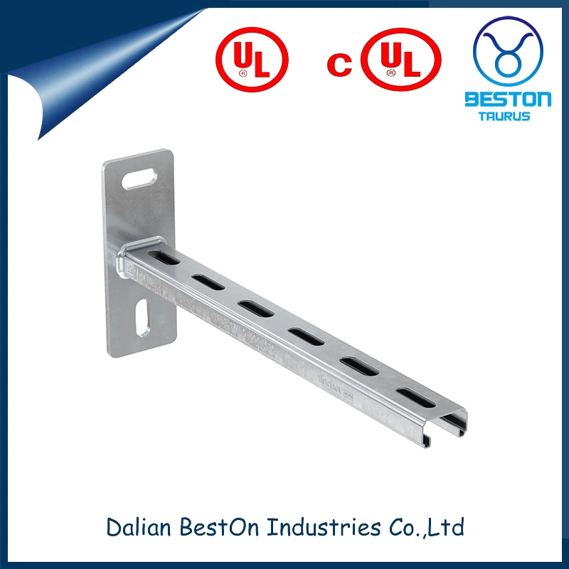 Dalian Beston High-Quality Cantilever Bracket Unistrut Plain Cable Cantilever Arms Ss Steel Cantilever Bracket China Seismic Bracing Channel Bracket Supplier