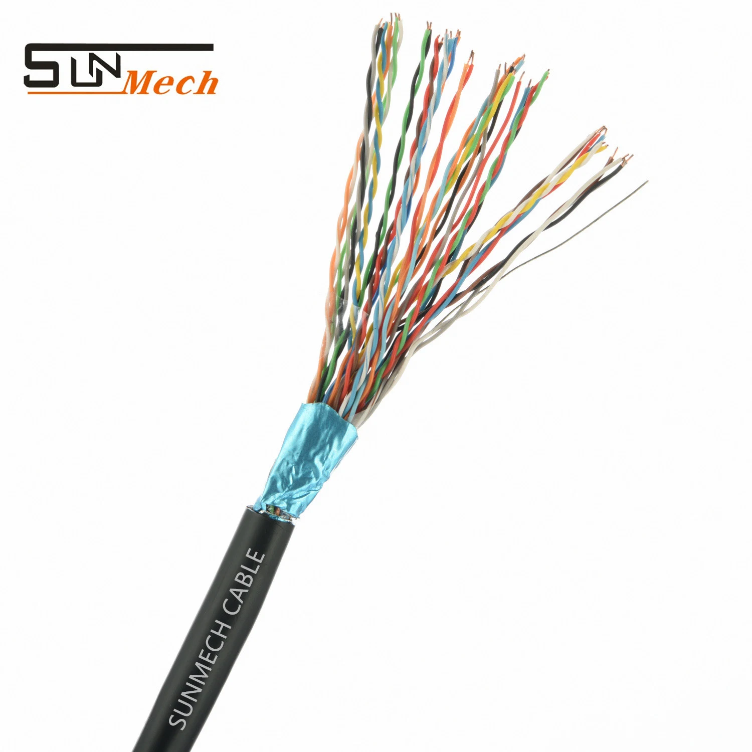 Indoor Outdoor Telephone Wire Copper CCA Communication Cable 1pair 2pair 4pair 6pair 8pair 10pair 12pair 24pair 50pair Telephone Cable