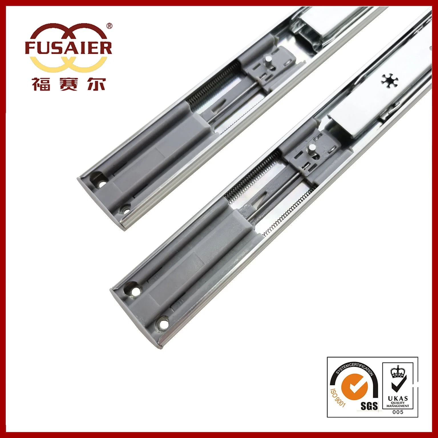 36mm Hettich Hafele Hochwertige Soft Close Kugellager Schublade Folien