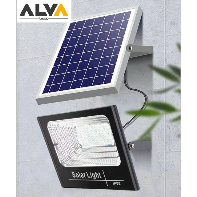 Remote Control Light Digital Display Highpower Energy Saving Light LED Outdoor Lamps Solar Floodlight