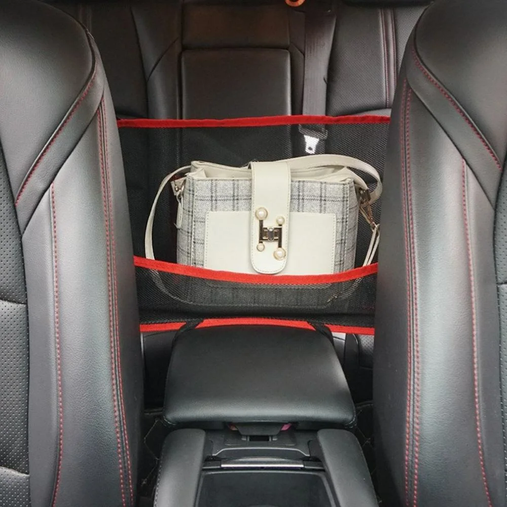 Bag Large Capacity Bag for Purse Storage Phone Documents Car Seat Storage Bag Car Net Pocket Handbag Holder Wyz19548