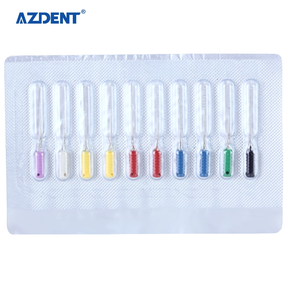 Alta qualidade de dentista Azdent Arame farpado aborda Files 25mm para venda