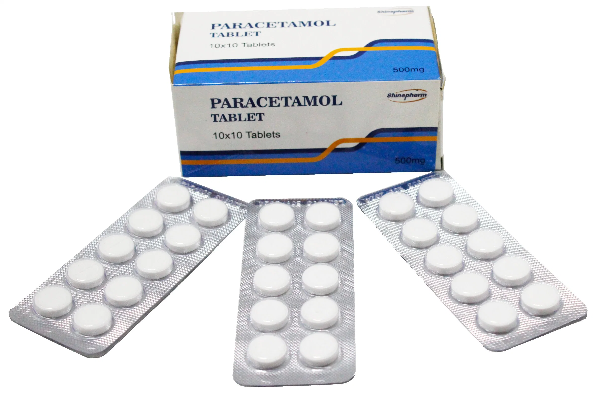 Планшет Paracetamol, 500 мг, сертифицирован GMP