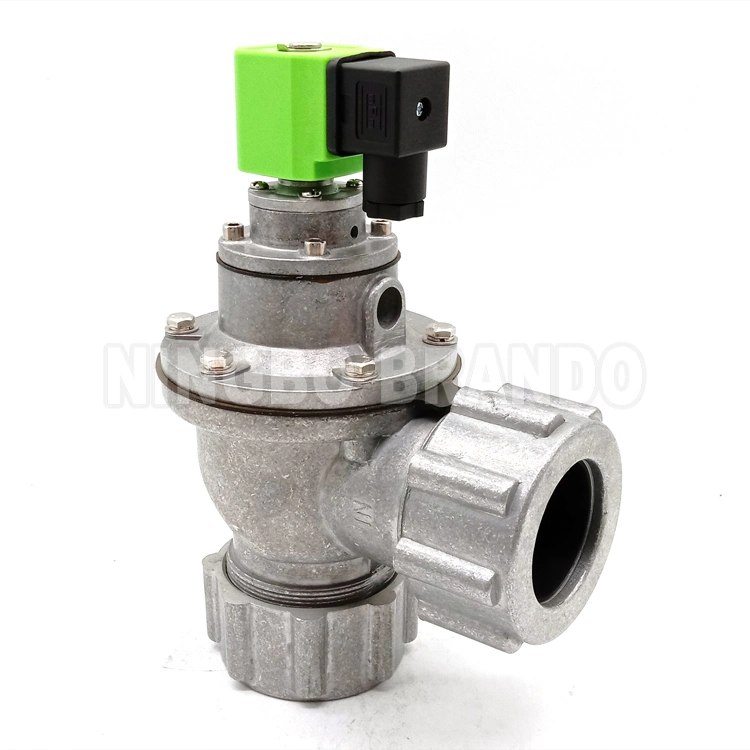 BFEC DMF-ZM-40S 1.5&prime;&prime; Fixed Nut Quick Mount Dust Collector Diaphragm Solenoid Pulse Jet Valve For Baghouse Bag Filter 24V 110V 220V