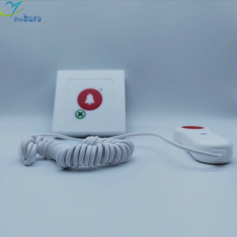 Hospital Wireless Alarm Wholesale/Supplier Pager System Patient Call Panic Button with Handle