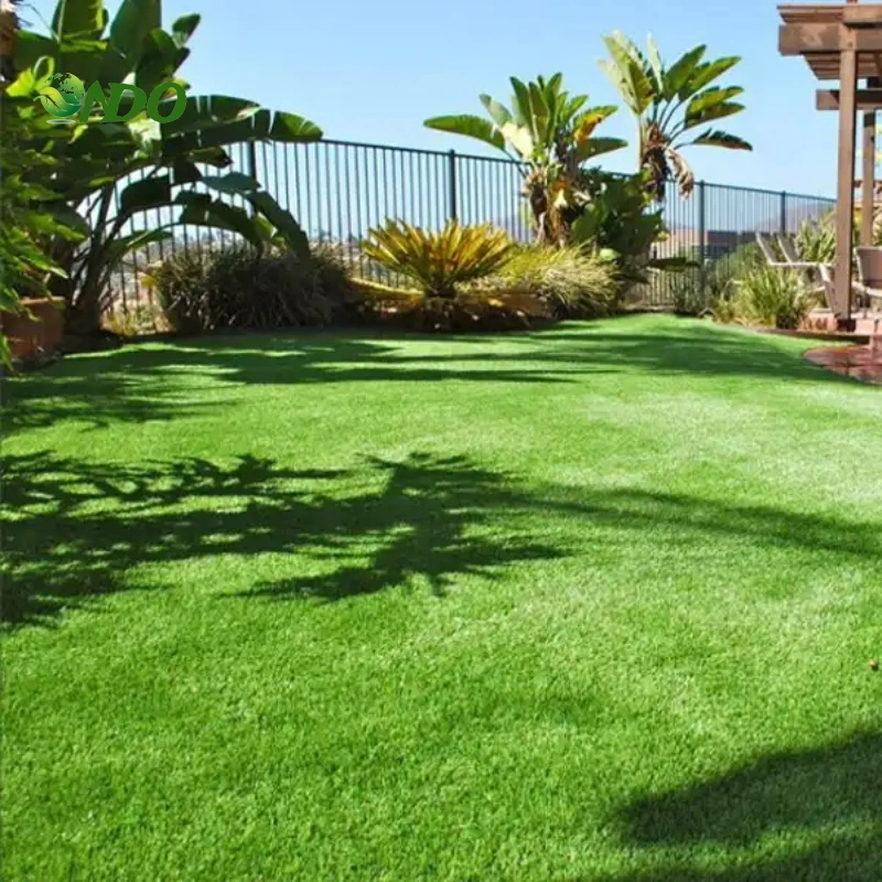 Césped artificial Transporte gratuito al aire libre uso alfombra sintética Boda Piso de Kindergarten colorido