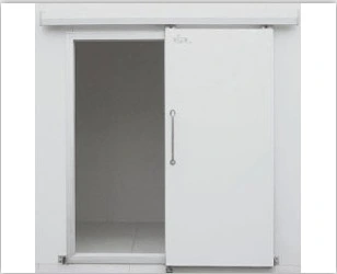 Puerta deslizante manual/ Puerta deslizante de la sala de frío/Puerta automática de almacenamiento en frío