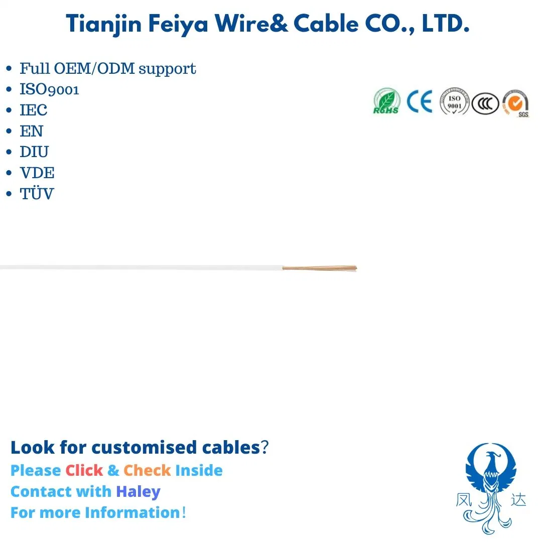 PVC Fly W Rubber Flry-a Flry-B 0.35 0.75 1.5 Automotive Wire for Internal Wiring DIN Standard Wire Cable Aluminium Control Wire Electric Waterproof Cable