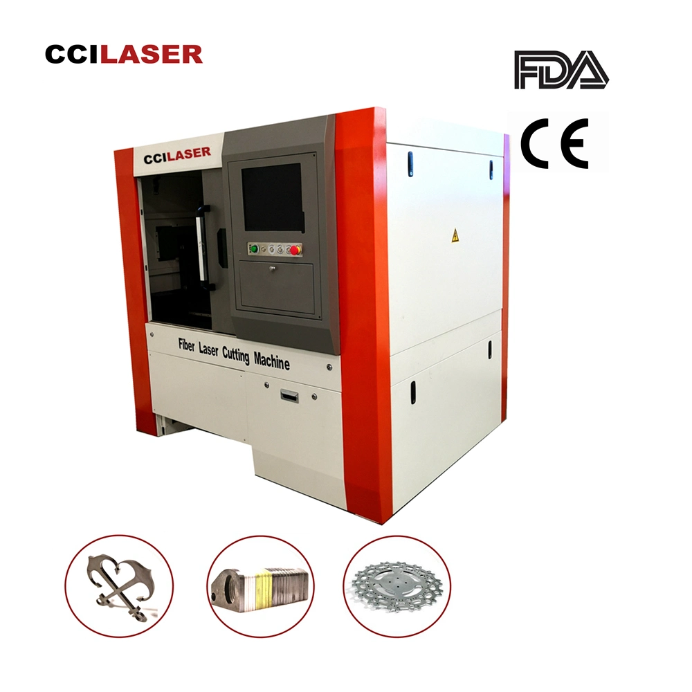 El equipo de fibra óptica personalizable / Cortadora láser CNC / Metal de fibra de carbono CNC de metal de corte láser Máquina de corte grabado marcado con Rotary