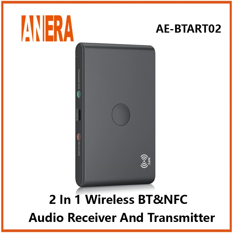 Анера NFC Wireless Bluetooth аудио 2 в 1 приемника/передатчика Car Audio музыки Bt адаптер для автомобильного TV накладки для наушников