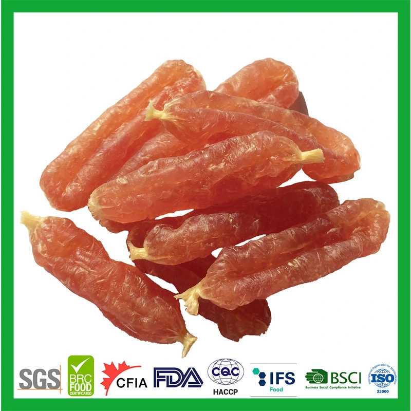 Pet Dog Snacks Medium Quality Dried Duck Sausage Pet Food