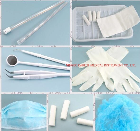 Oral Care Pack Medical Plastic Dental Device Kit Medical Disposbale Dental Disposable Kit