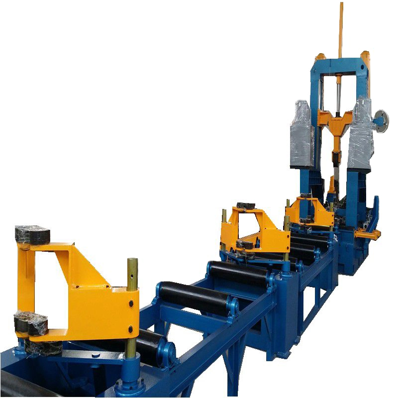 H Beam Automatic Assembly Welding Straightening Machine for Steel Structure Production Line