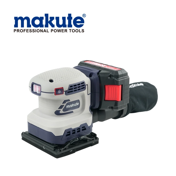 Makute 20V kleine Handheld Detail Elektrische schnurlose Orbital Sander für Türen mit Staubabsaugung