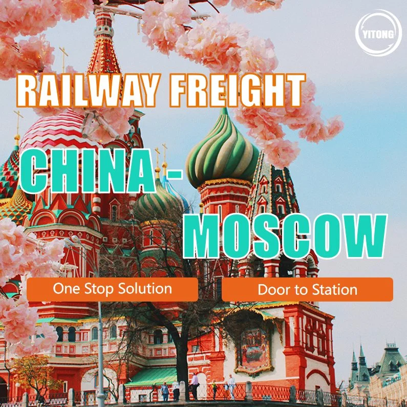 Transporte ferroviário de mercadorias da China para a Mongólia Rússia Cazaquistão Usbequistão Quirguizistão 1688 Agente de expedição de logística