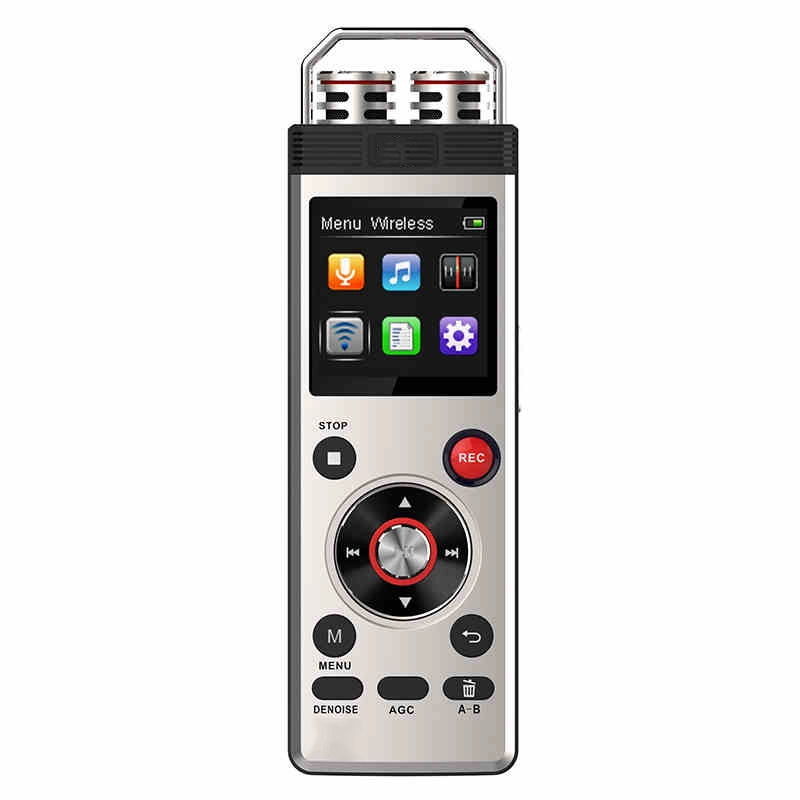 Digital Voice Recorder MP3 Player Support SD Card Max 8g 16g 32GB for Reporters Investgators (6633)