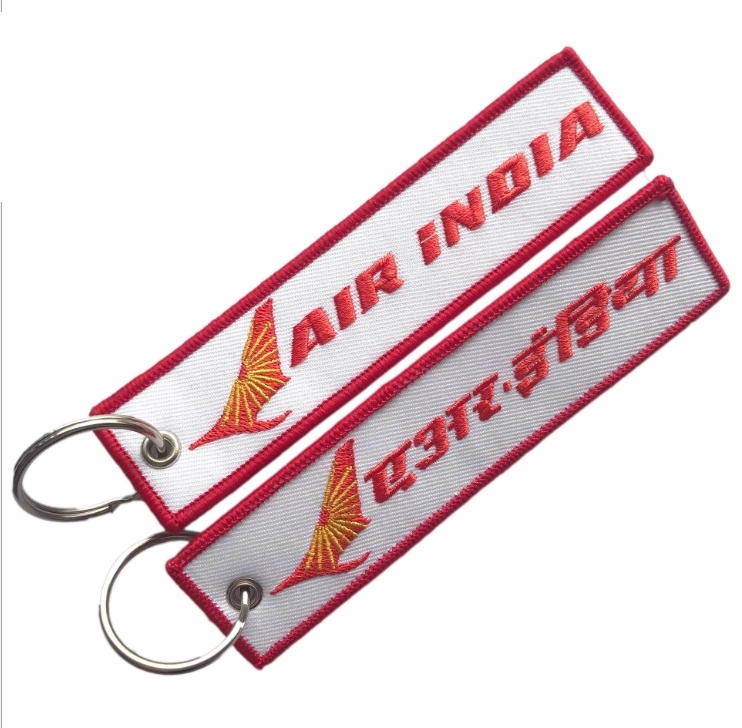 Promotional Gifts Personalized Custom Logo Embroidery Key Chain