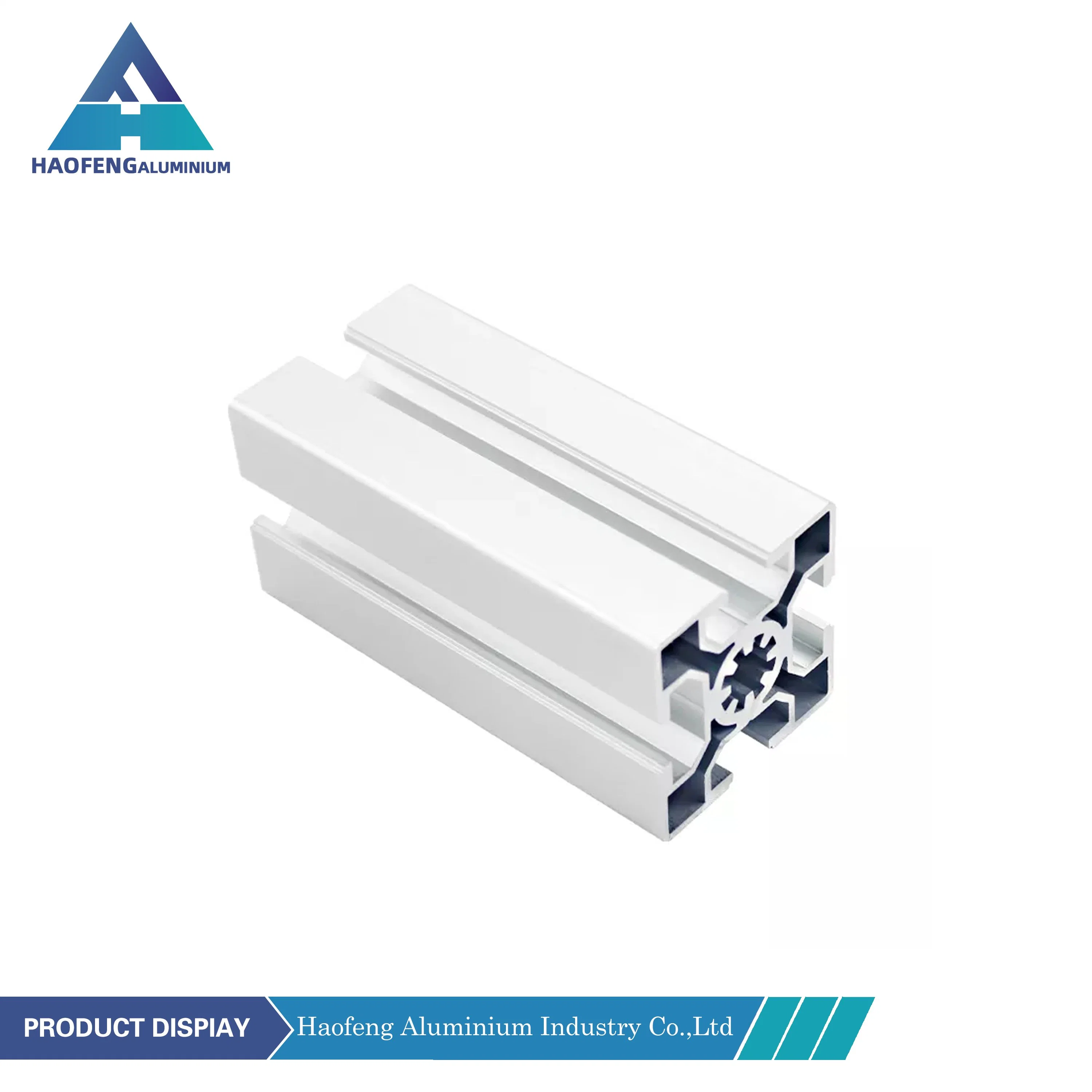 6063 T5 Aluminium Support Frames / Extruded Aluminum Frame / Aluminum Extrusion Equipment Frame