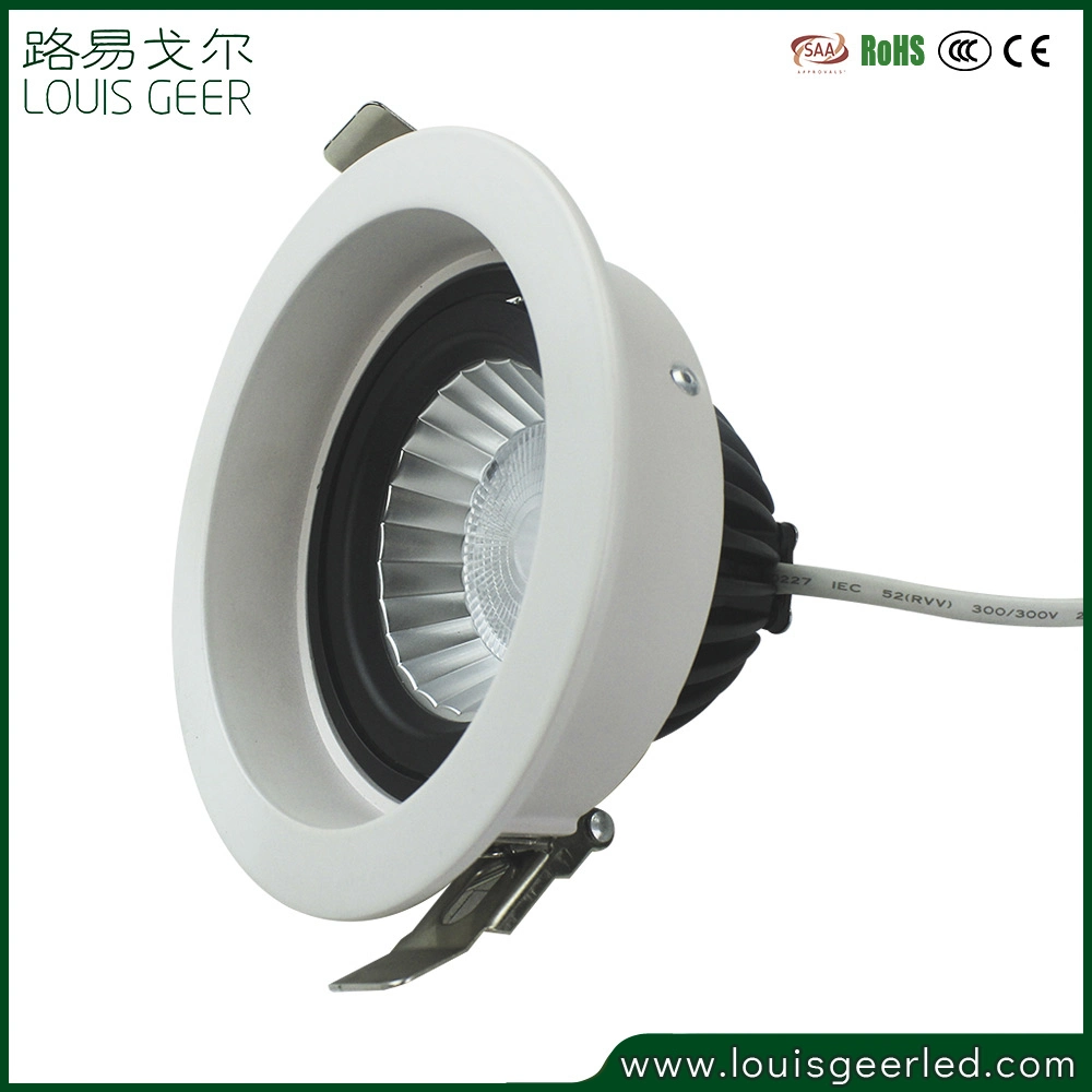 Antireflet Ugr19 nouvelle conception réglable pivotant encastré plafond Spot Lampe à LED Spotlight