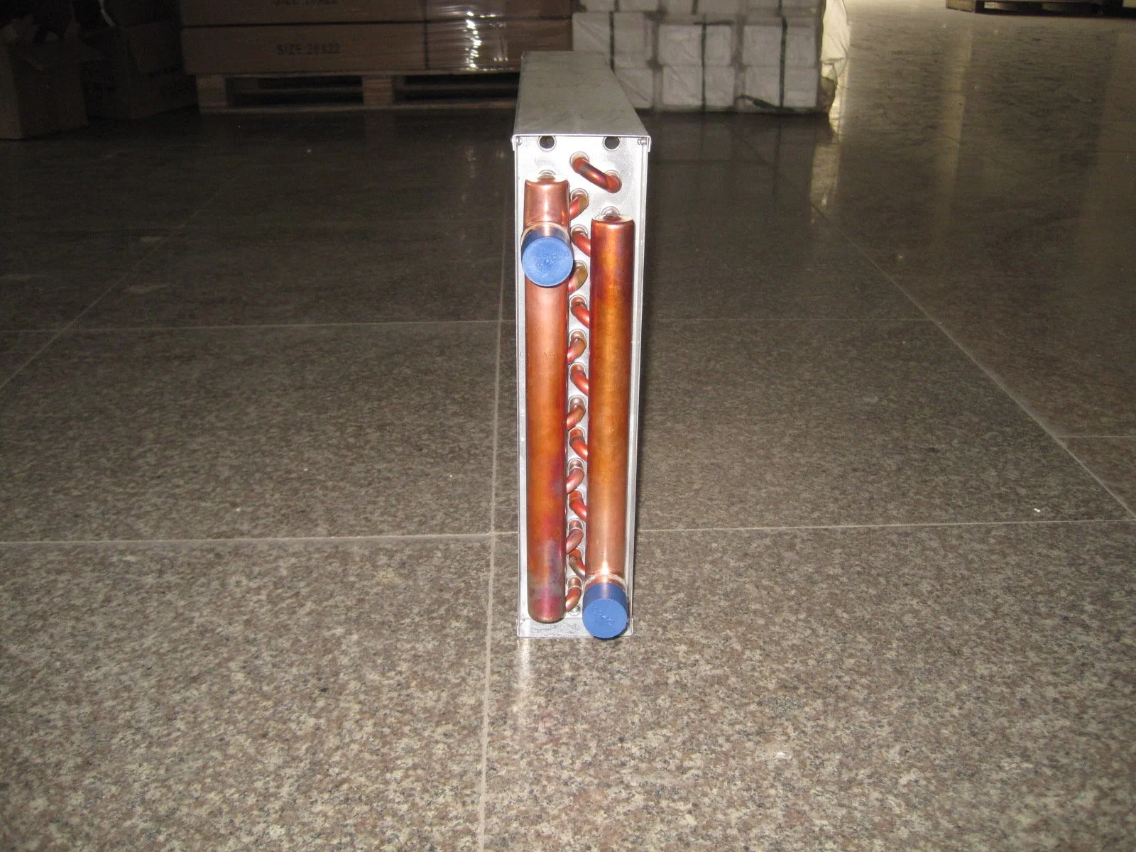 Europe Market Copper Tube Heat Exchanger for Water Heaters