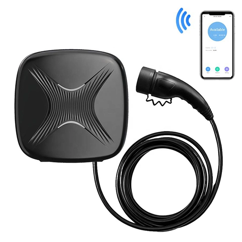 CE Certificate WiFi 32A 7kw EV Car Charger IEC Electric Vehicles Wallbox EV Charger Home Charging Station