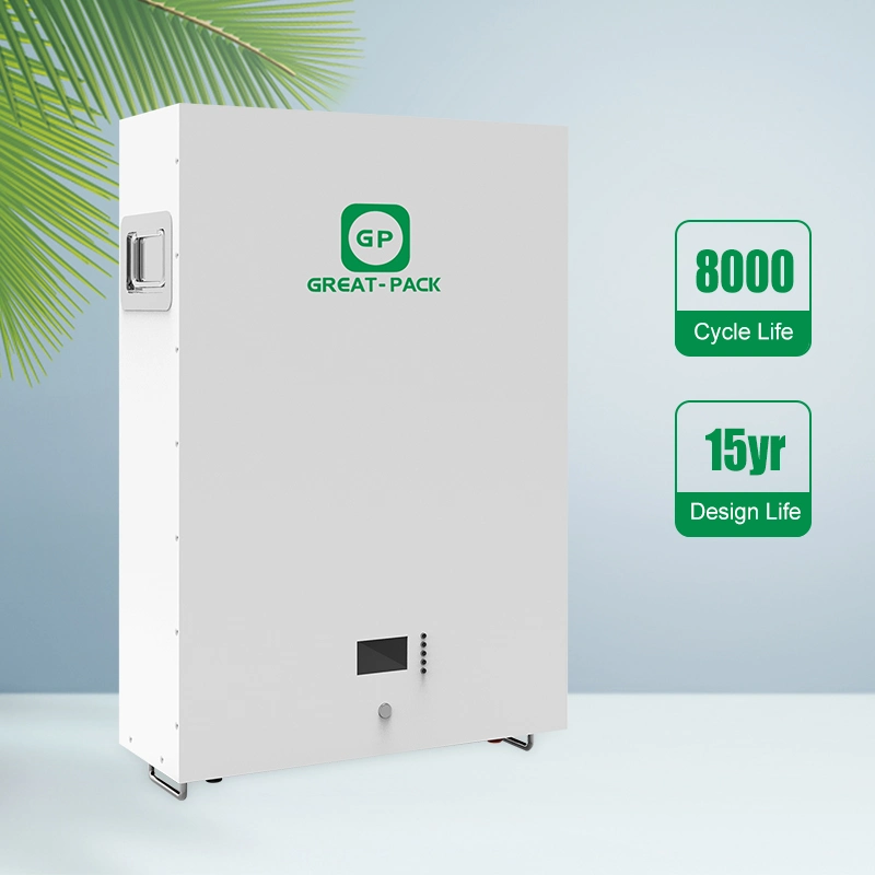 Europa Haushalt nutzen 5kw 230V off Grid Sonnensystem mit Powerwall-Batterie