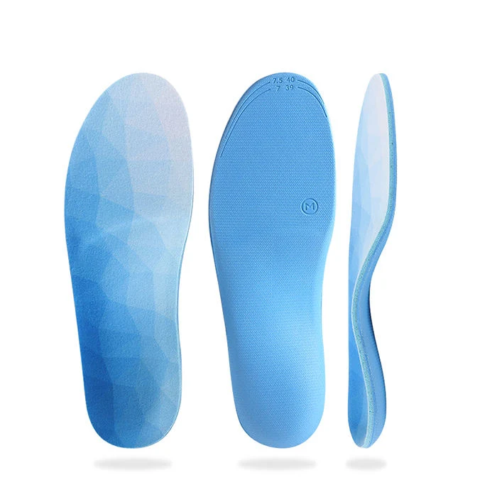 Customized Insole Orthotic High Arch Support Flat Foot Plastic Orthopedic Shoe Insoles Flat Foot Men and Women Shoe Pad