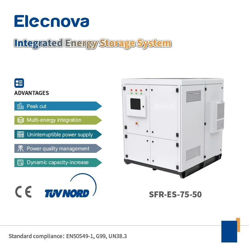 Elecnova 75 Kwh Fábrica da bateria BMS Active Balance Bateria industrial para o fabricante do sistema para economizar custos para você