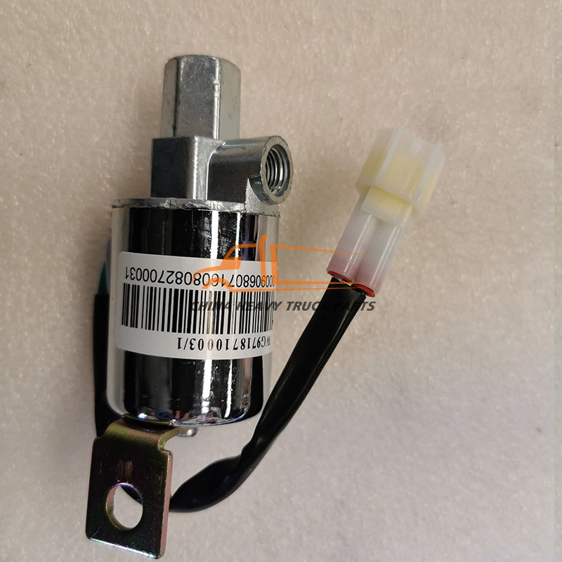 Sinotruk HOWO T7h Truck Part Air Horn Solenoid Valve Wg9718710003 for Sale