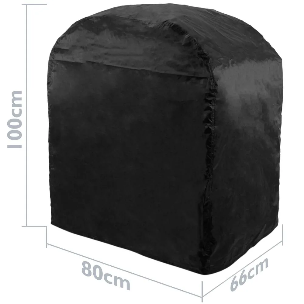 Waterproof barbecue protective cover 80 x 66 x 100 cm