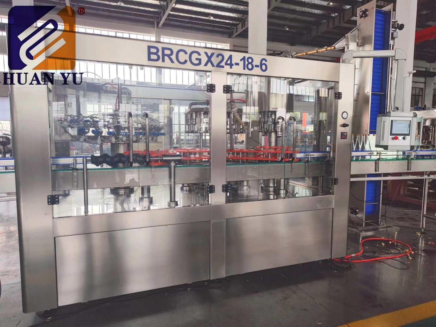 Automatic Juice Production Machine with Bottle Filling Capping Labeling Packaging Machine