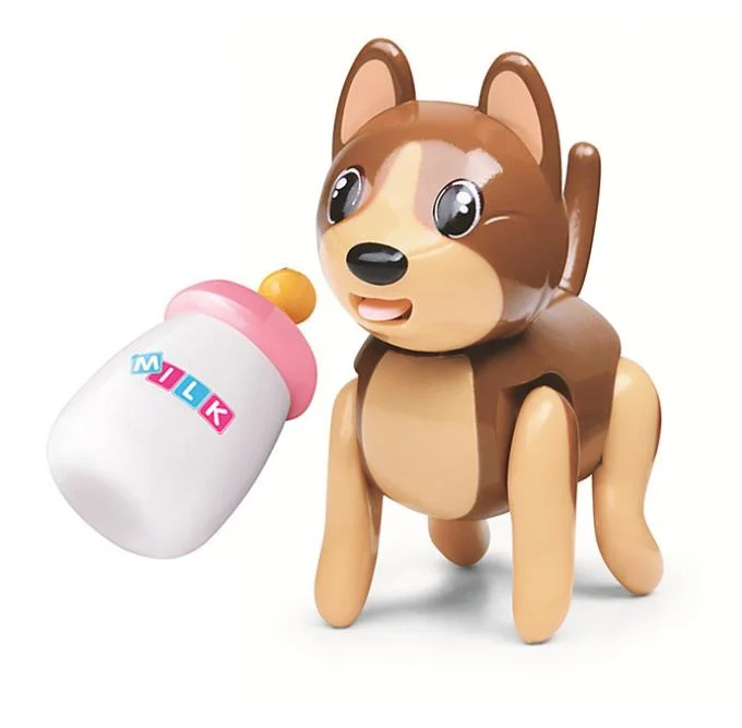 Elevadores eléctricos de Brinquedos Pet Detecção Inteligente de sugar gato e cão vaso lamber as crianças do ensino precoce Puzzle Pet Eletrônico