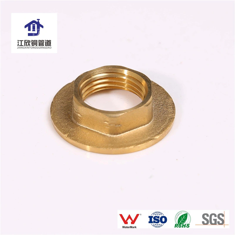 Brass Back Nut/ Nipple/Flange Lock Nut/ Male Thread Plumbing Watermark Approved Fitting