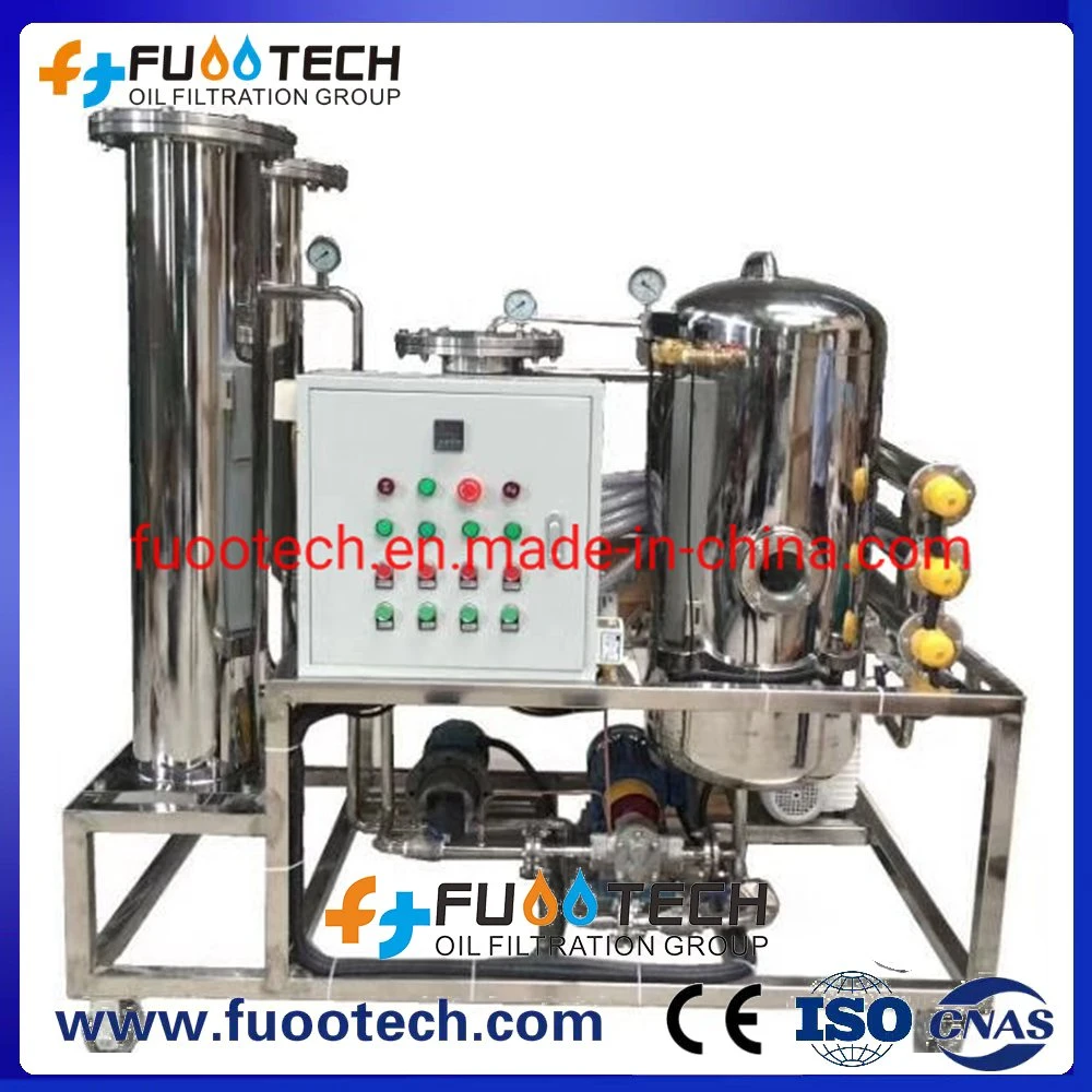 China Supplierstainless Steel Extra Oil Filtration Plant