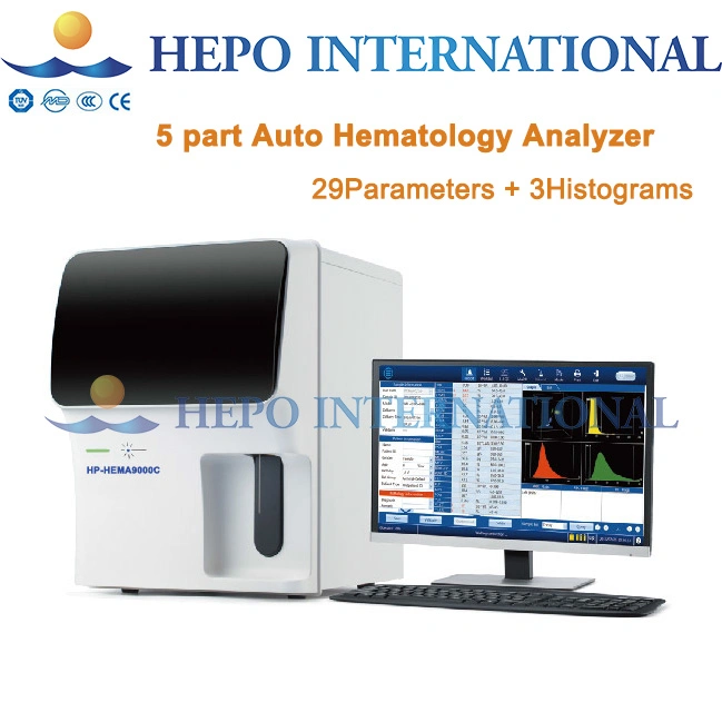 Iraq Popular High quality/High cost performance  Auto Whole Blood Cell Hematology Analyzer