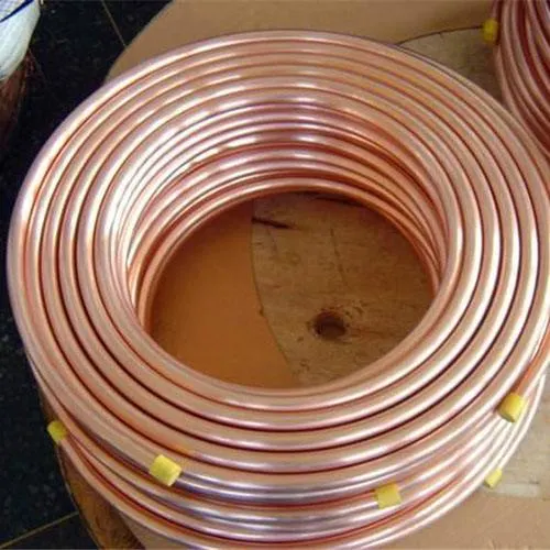 Customized Production Red Purple Copper 0.2mm-3mm Thickness C1011 C10100 C1020 C10200 Copper Pipe for Heat Exchanger